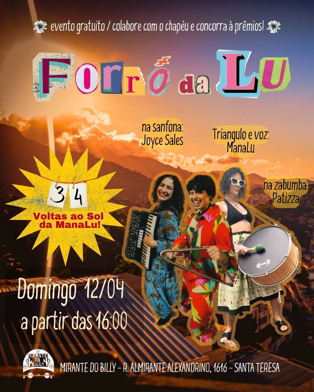 Flyer: Forró da Lu