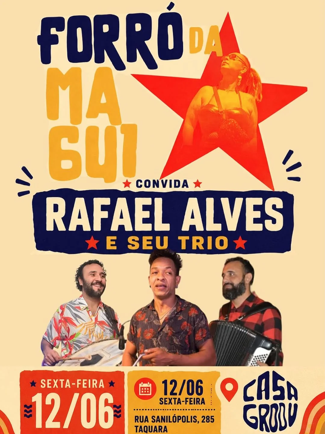 Flyer: Forró da Magui