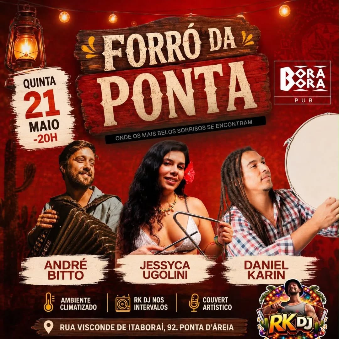 Flyer: Forró da Ponta