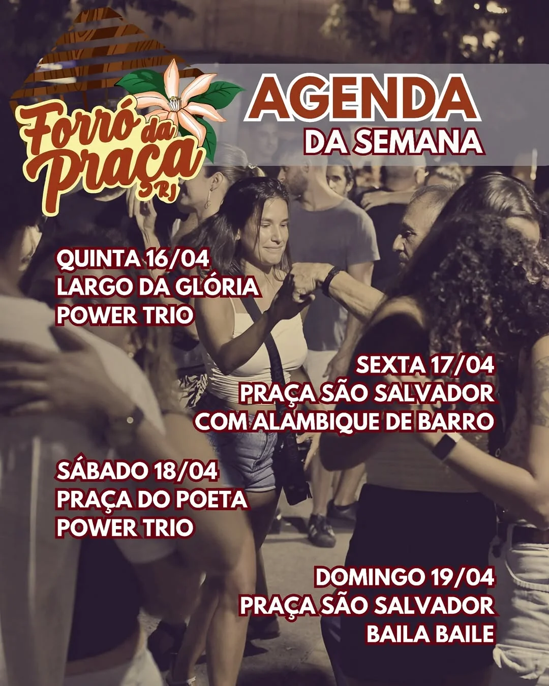 Flyer: Forró da Praça