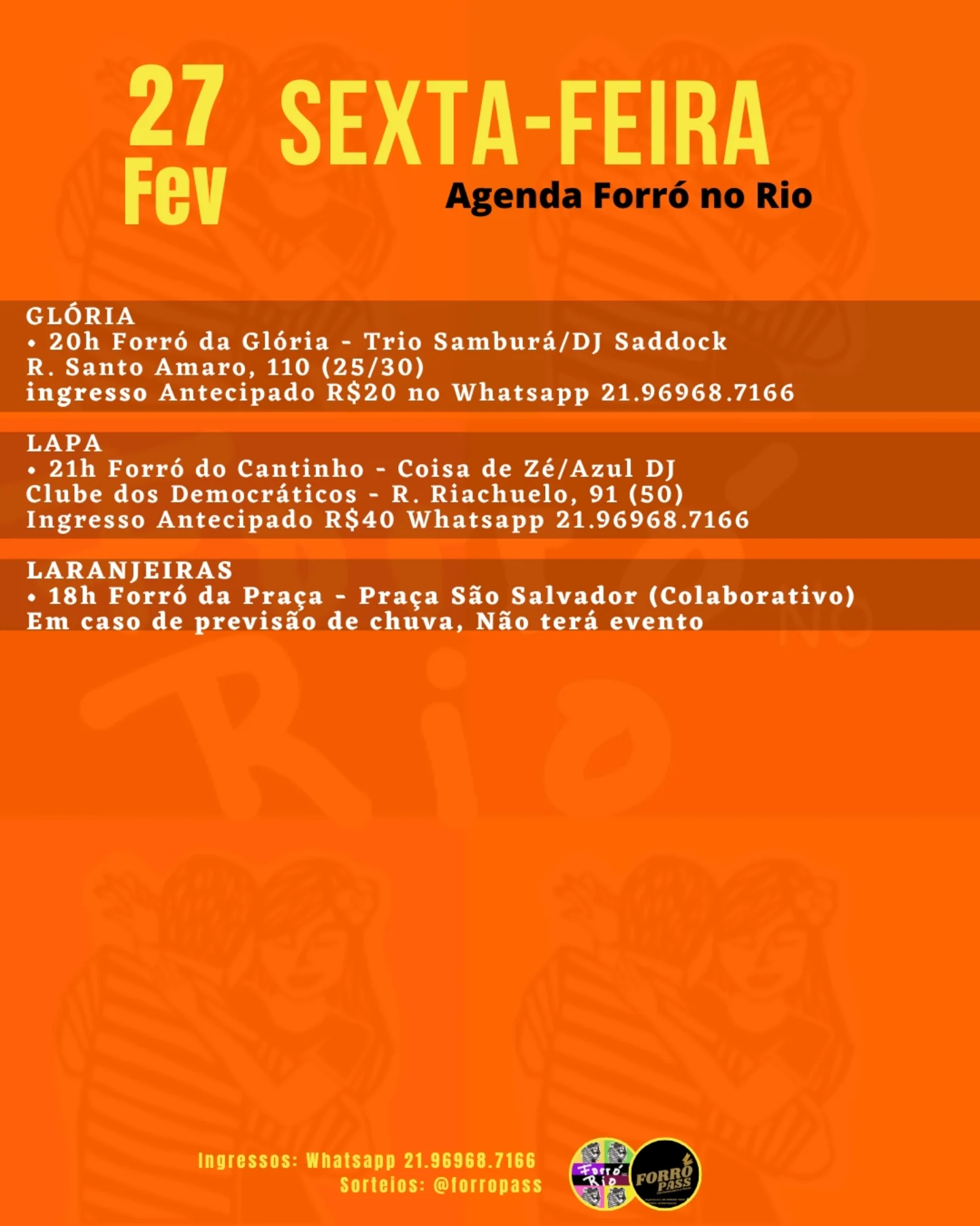 Flyer: Forró da Praça