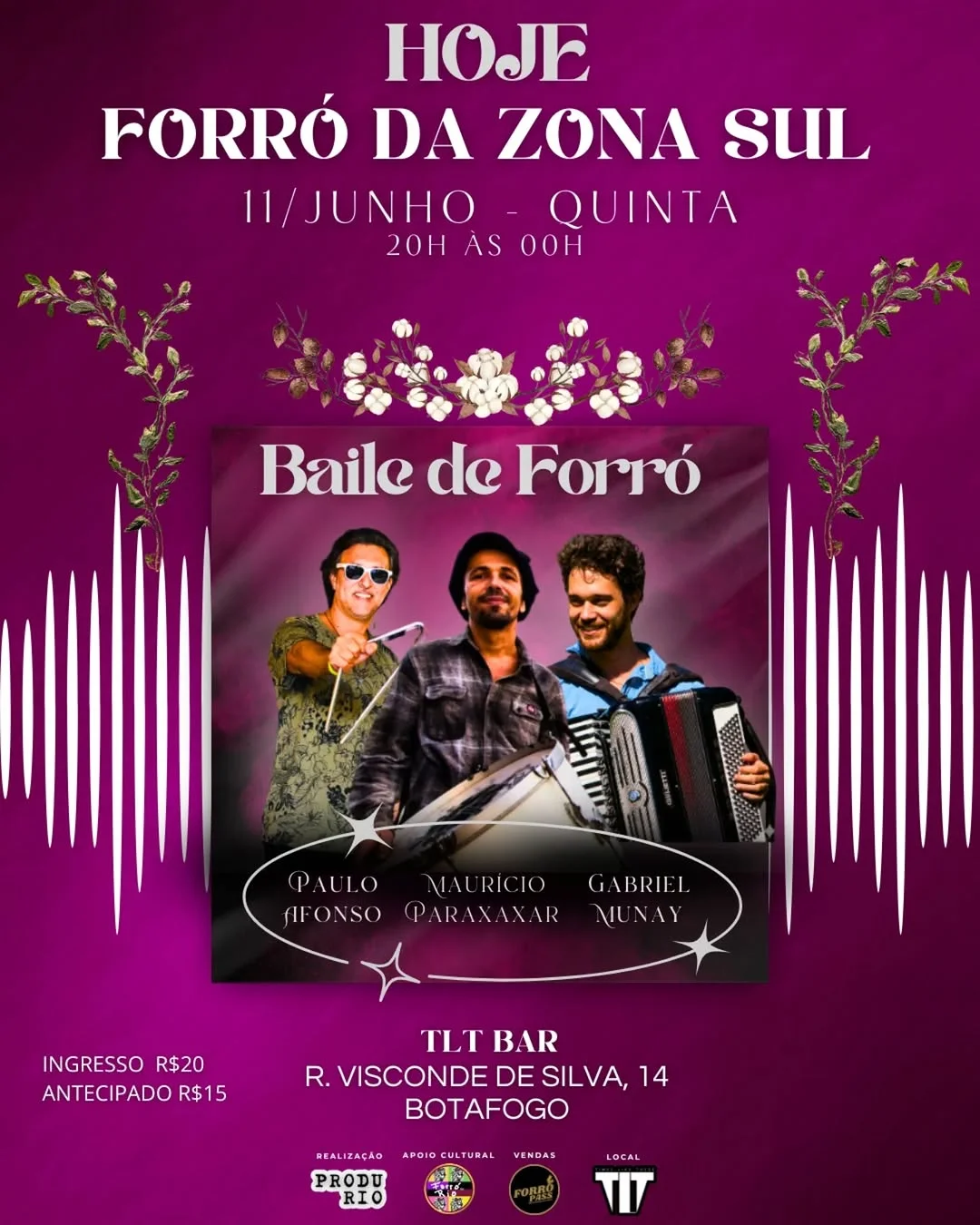 Flyer: Forró da Zona Sul