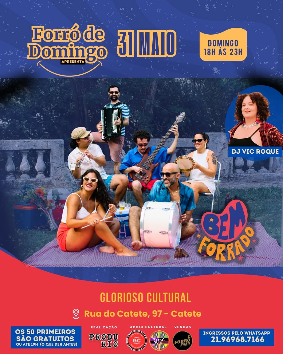 Flyer: Forró de Domingo