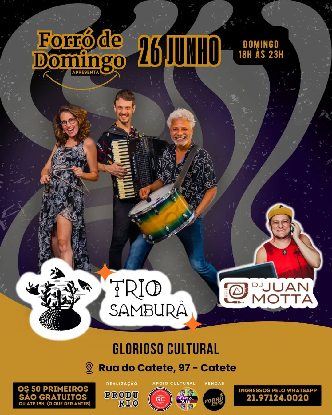 Flyer: Forró de Domingo