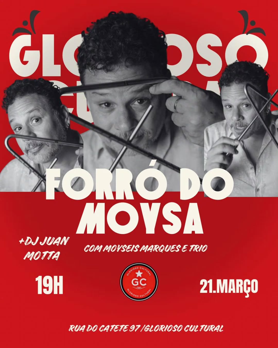 Flyer: Forró do Moysa