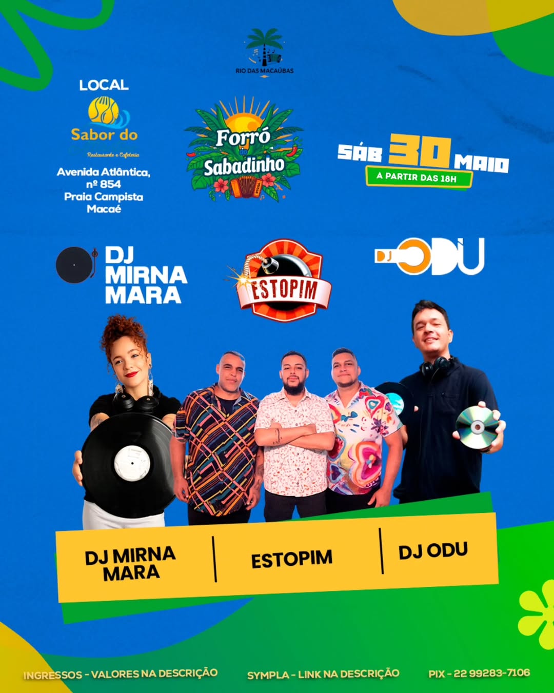 Flyer: Forró do Sabadinho