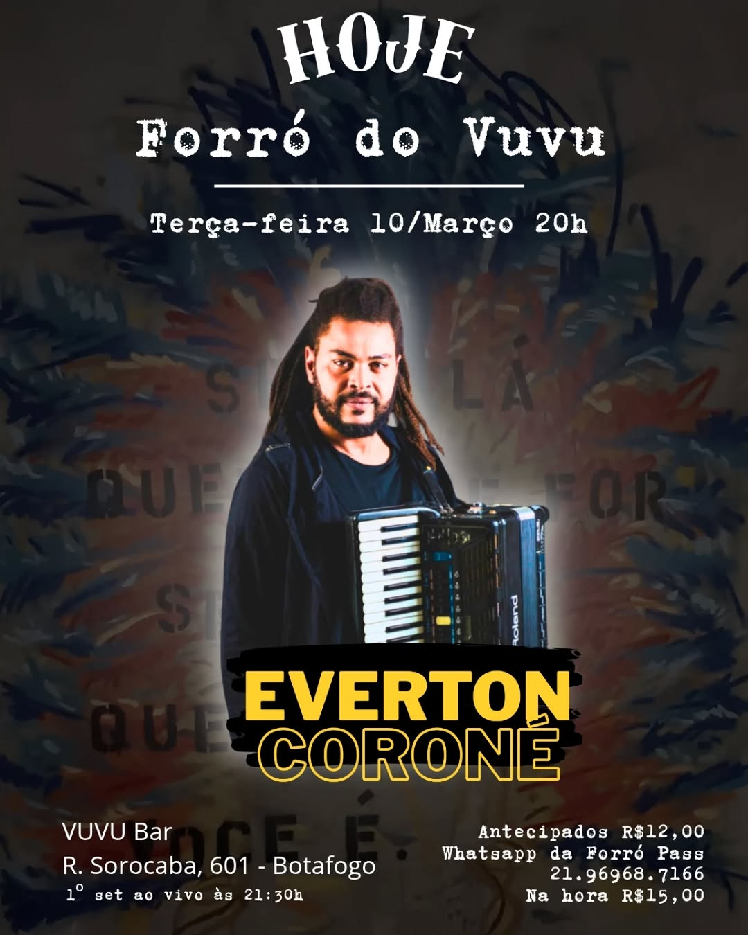 Flyer: Forró do Vuvu
