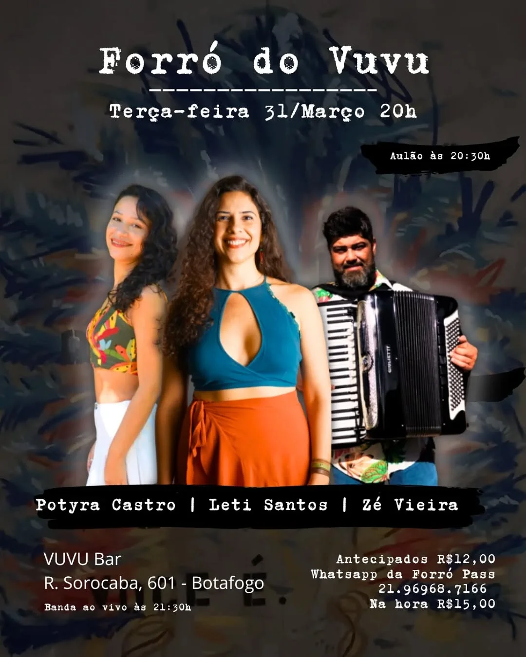 Flyer: Forró do Vuvu