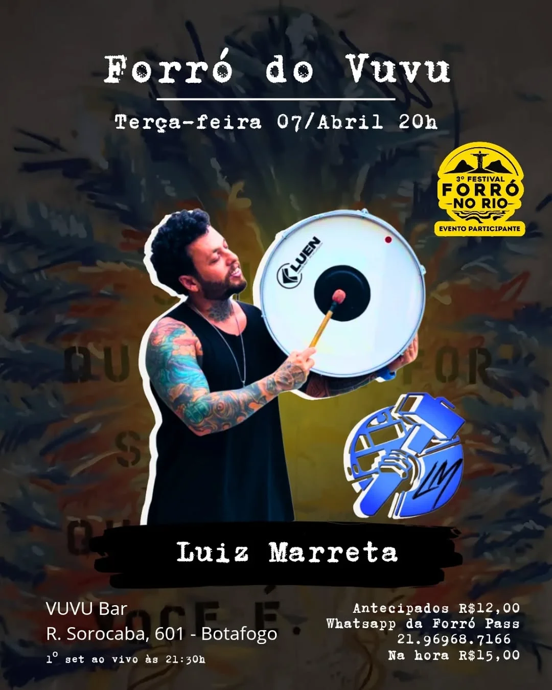 Flyer: Forró do Vuvu