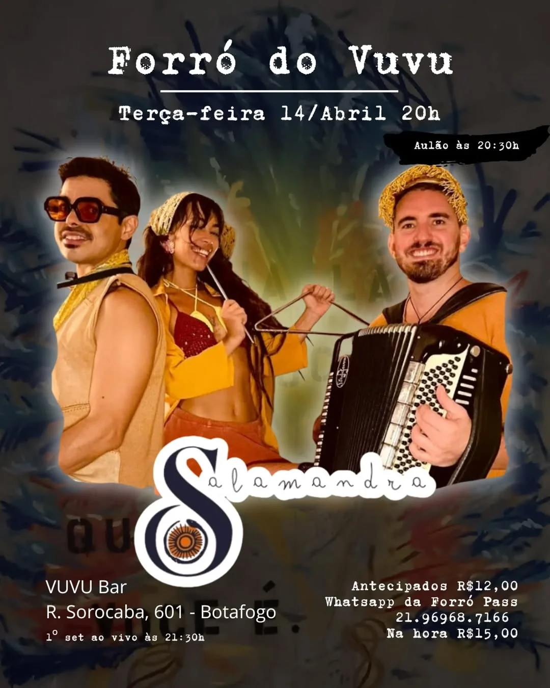 Flyer: Forró do Vuvu