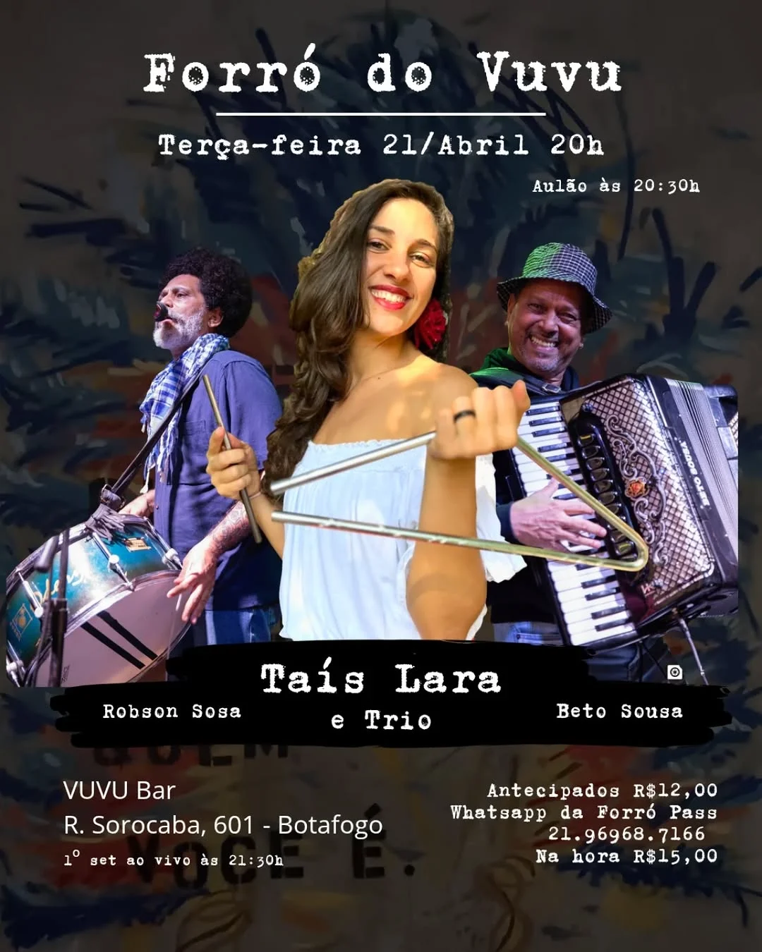 Flyer: Forró do Vuvu