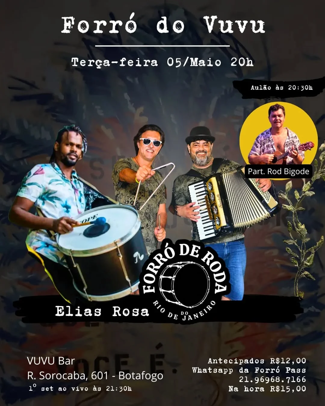 Flyer: Forró do Vuvu