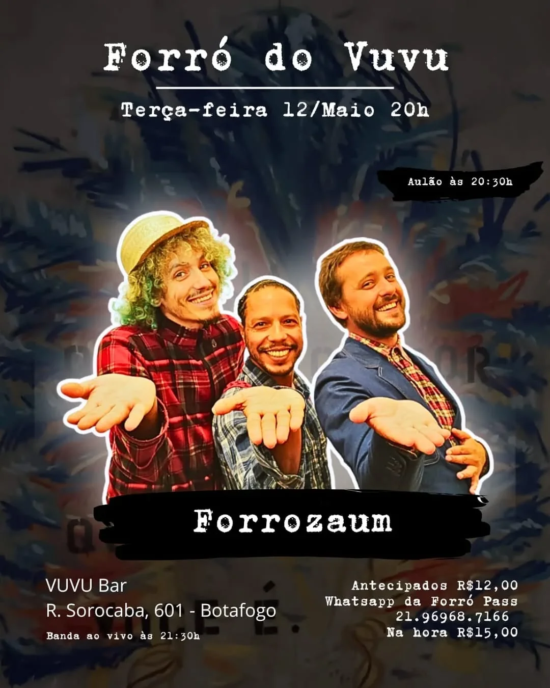 Flyer: Forró do Vuvu