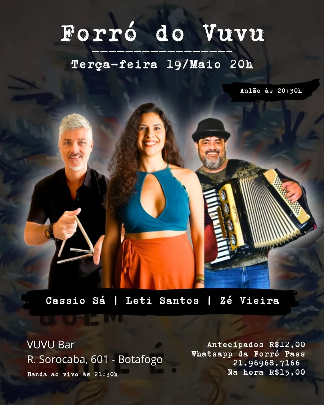 Flyer: Forró do Vuvu