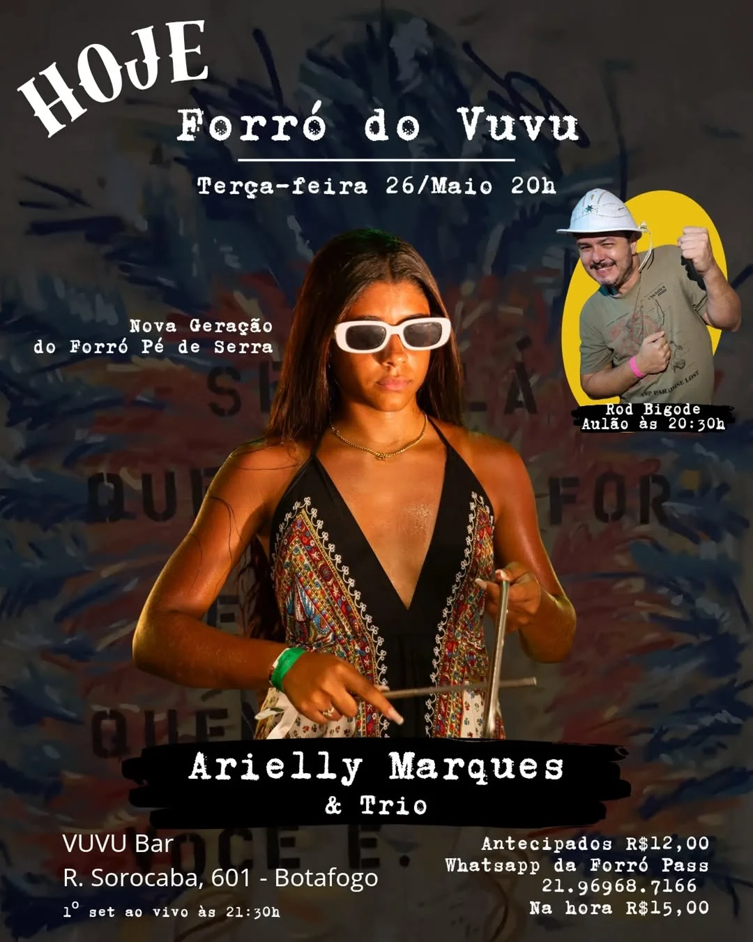 Flyer: Forró do Vuvu