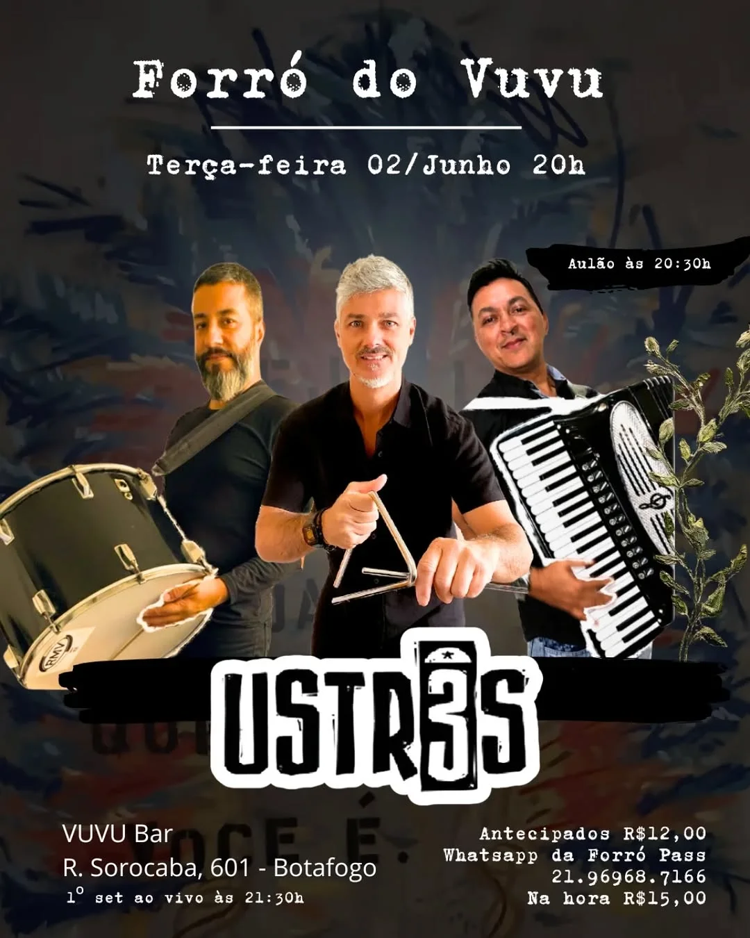 Flyer: Forró do Vuvu