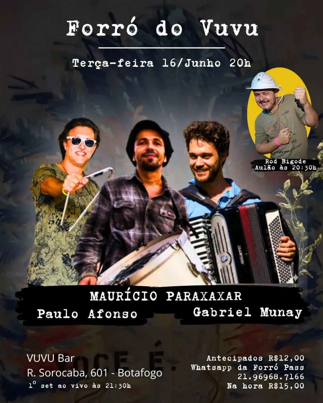 Flyer: Forró do Vuvu