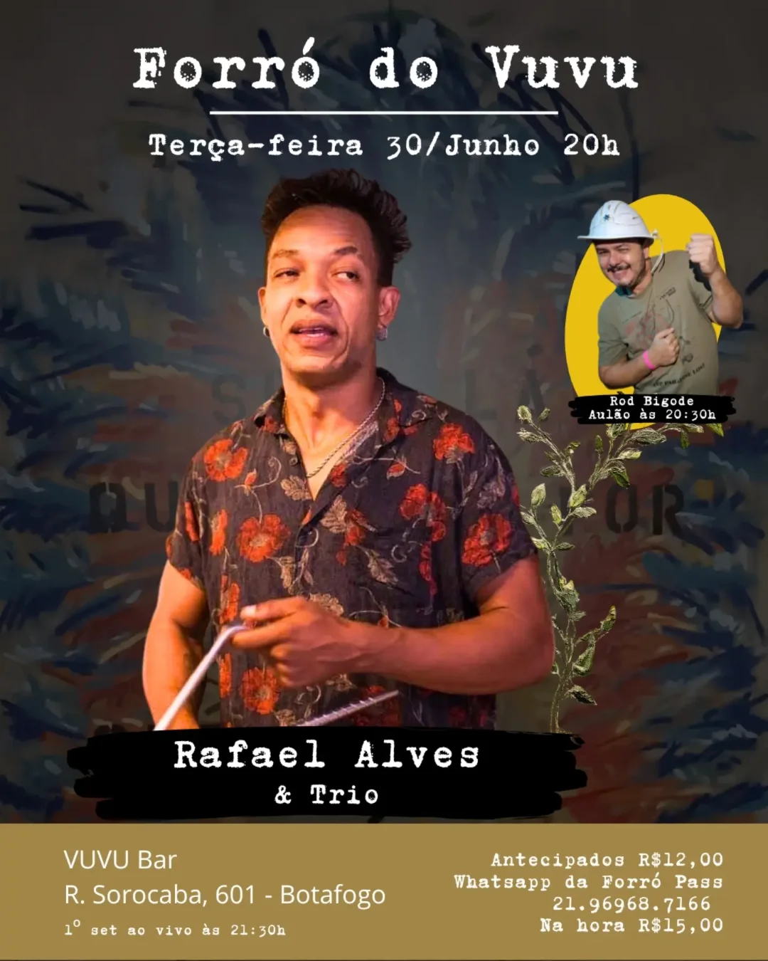 Flyer: Forró do Vuvu