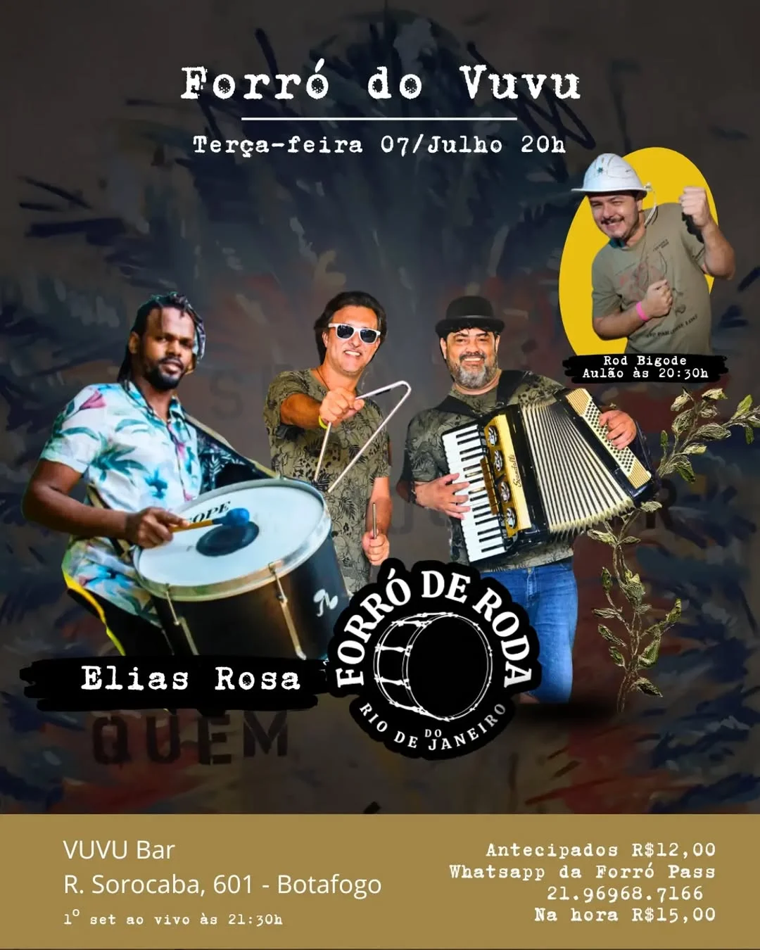 Flyer: Forró do Vuvu