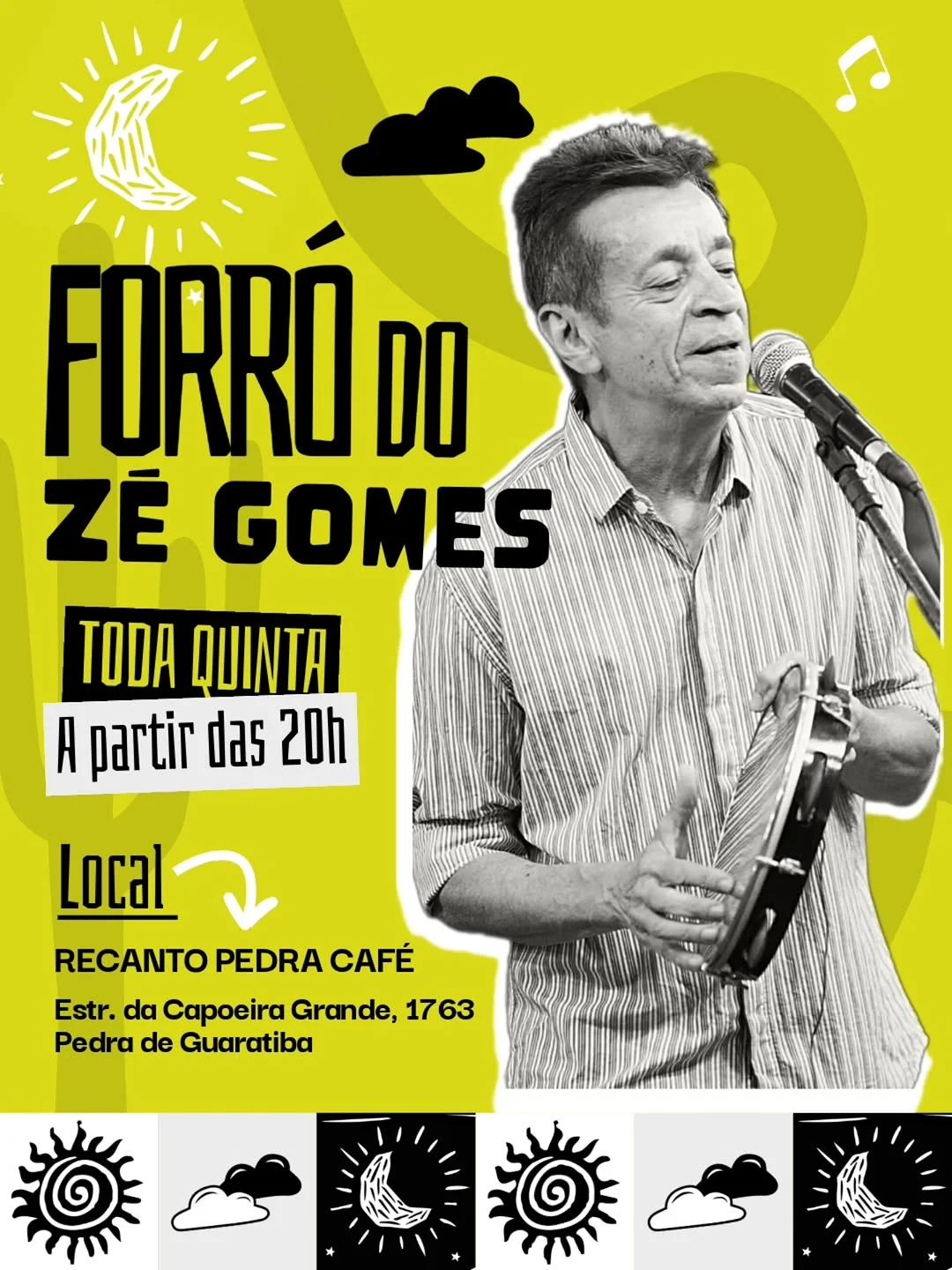 Flyer: Forró do Zé Gomes