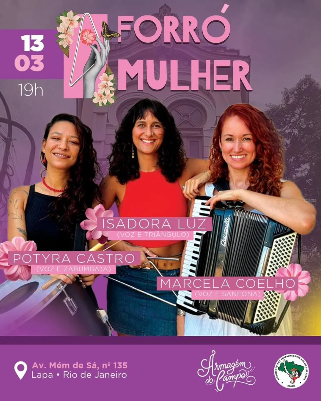 Flyer: Forró Mulher