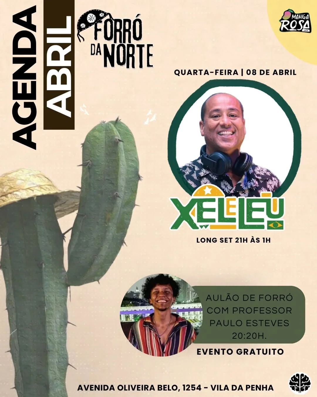 Flyer: Forró na Norte