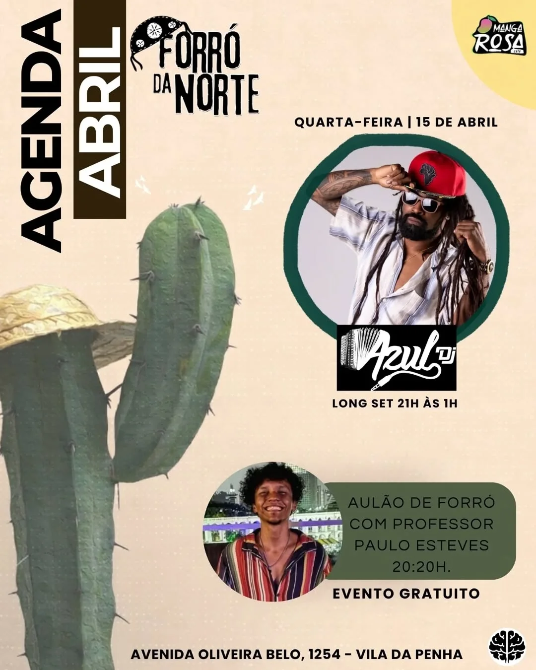 Flyer: Forró na Norte