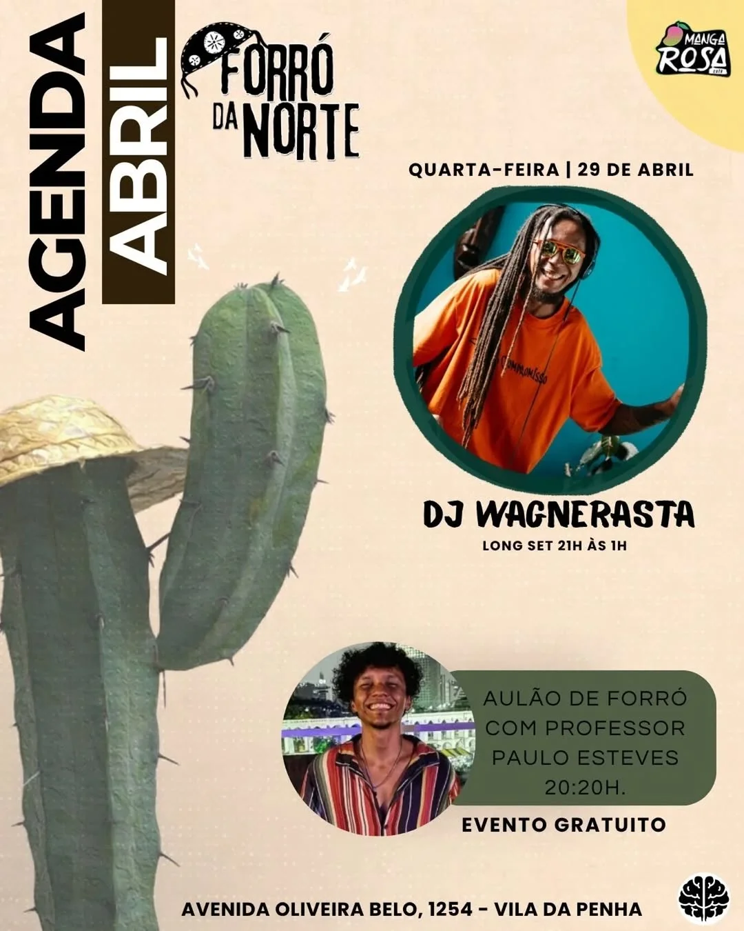 Flyer: Forró na Norte