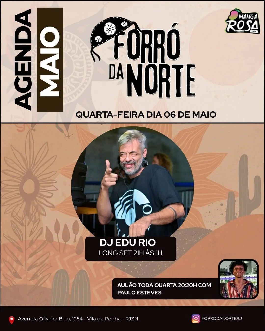 Flyer: Forró na Norte