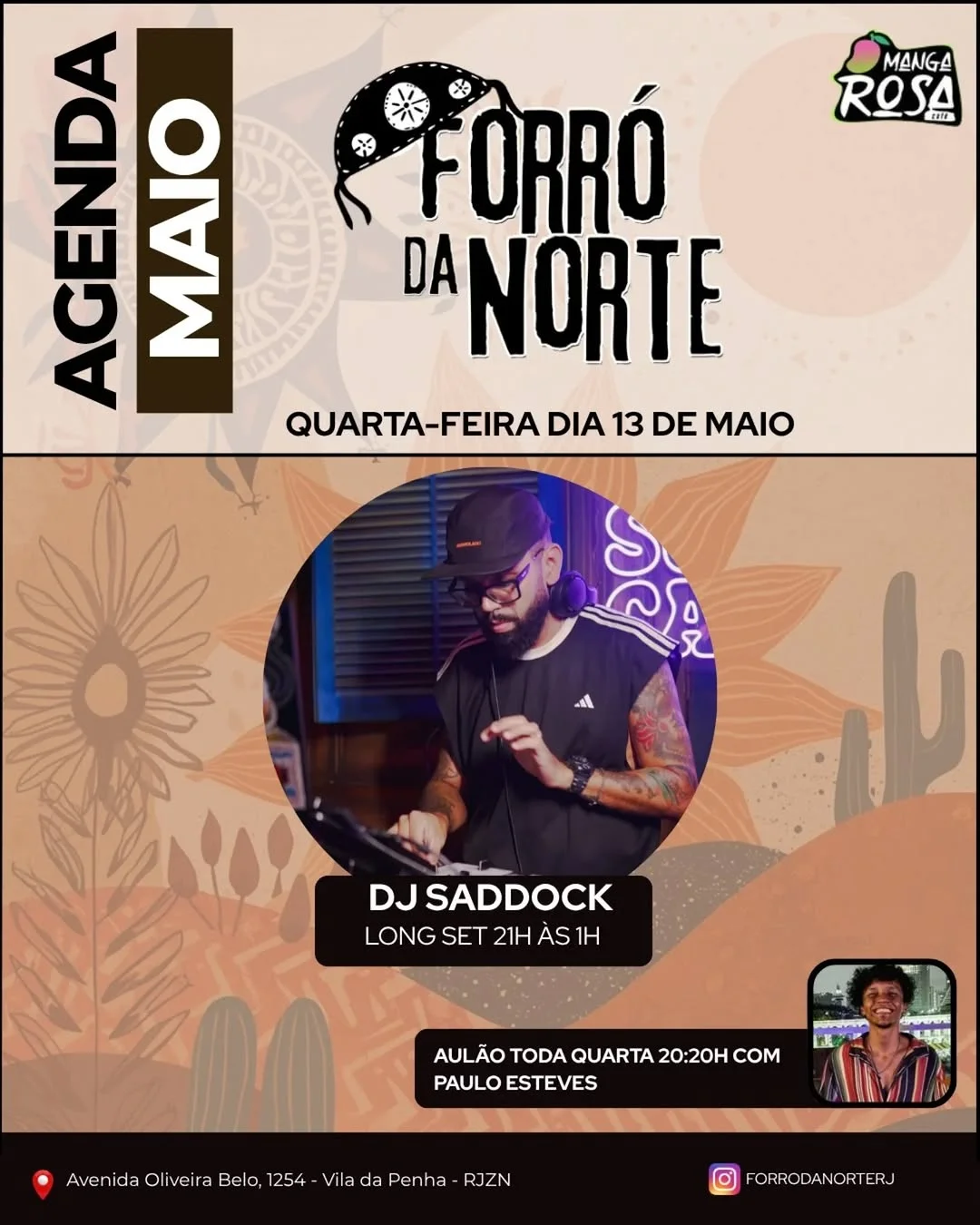 Flyer: Forró na Norte