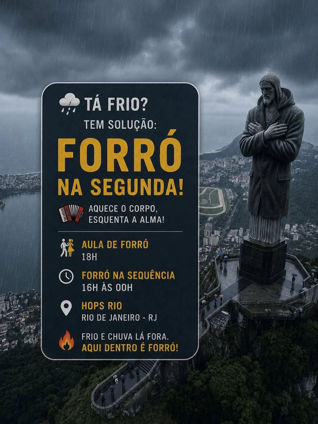 Flyer: Forró no Hops Rio