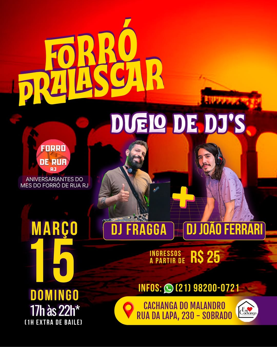 Flyer: Forró Pralascar