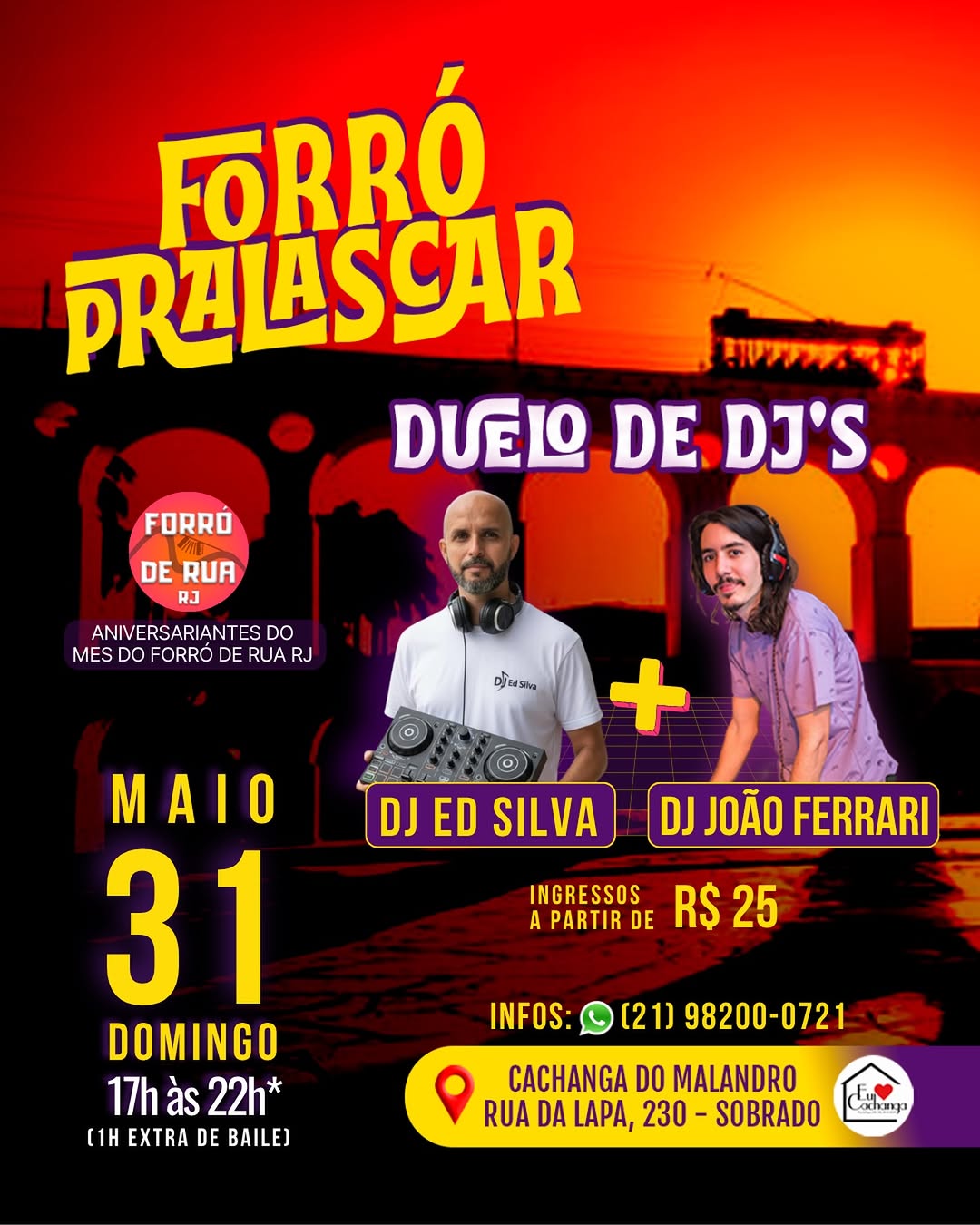 Flyer: Forró pra Lascar