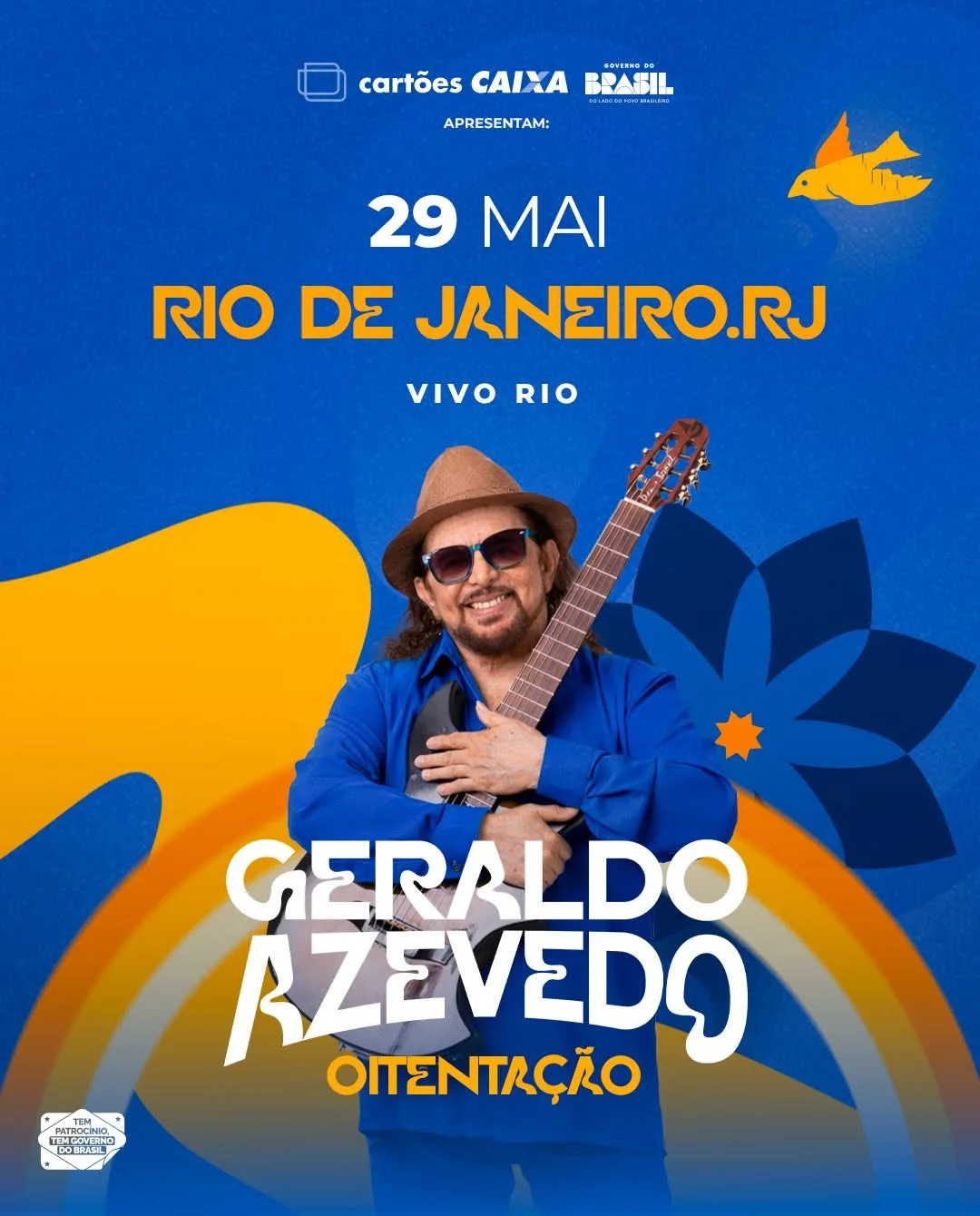 Flyer: Geraldo Azevedo - Oitentação
