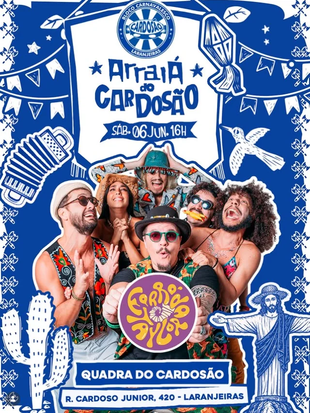 Flyer: Arraiá do Cardosão