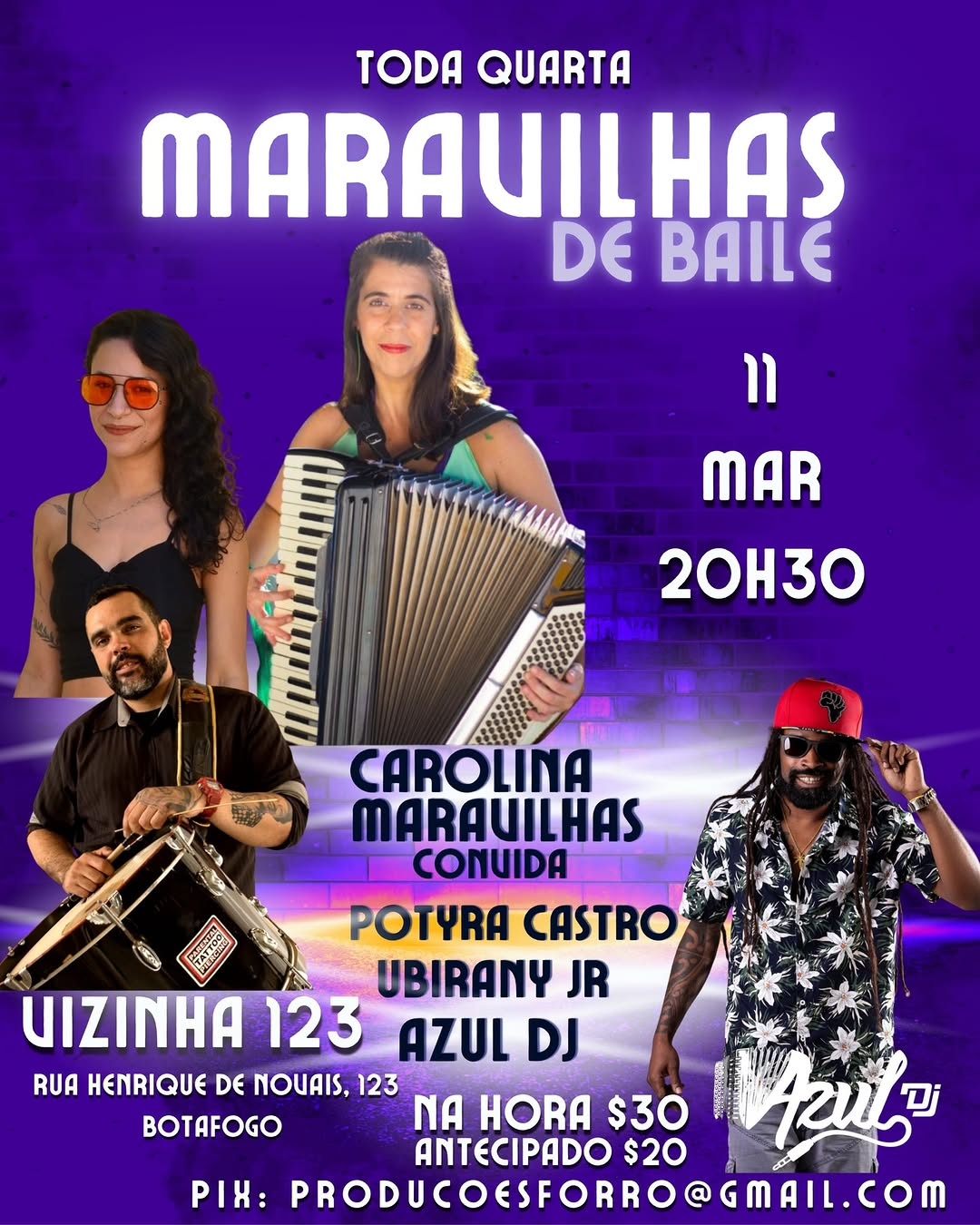 Flyer: Maravilhas de Baile