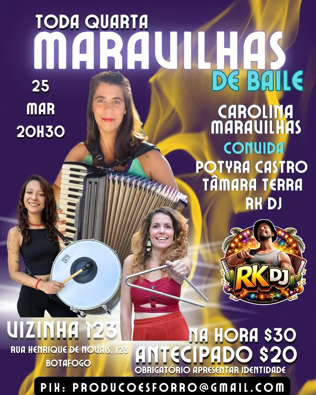 Flyer: Maravilhas de Baile