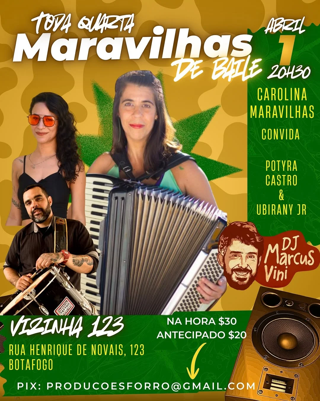 Flyer: Maravilhas de Baile