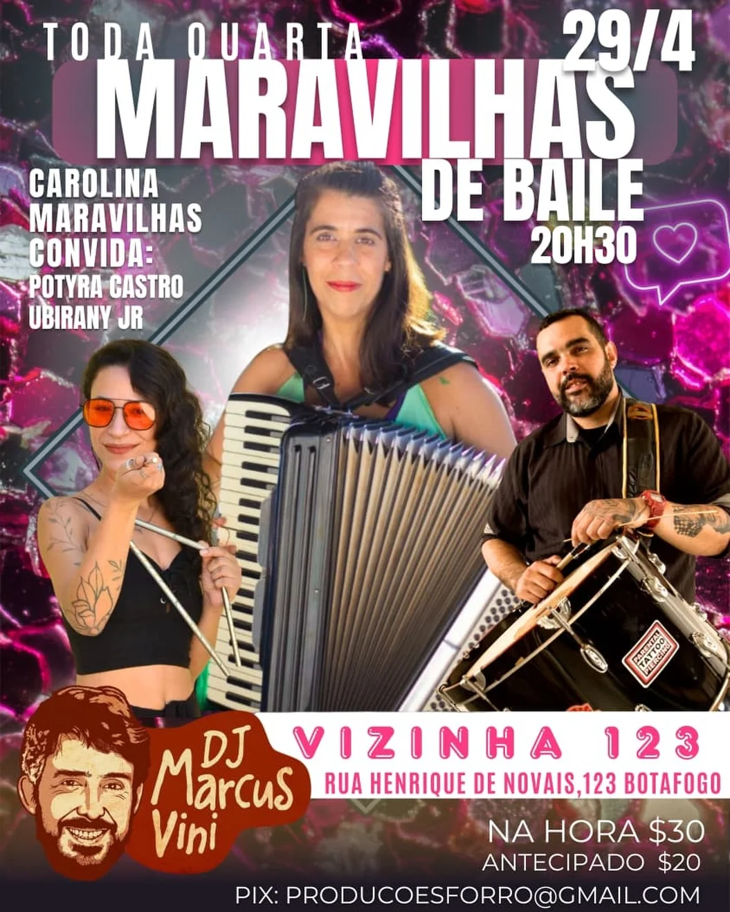 Flyer: Maravilhas de Baile