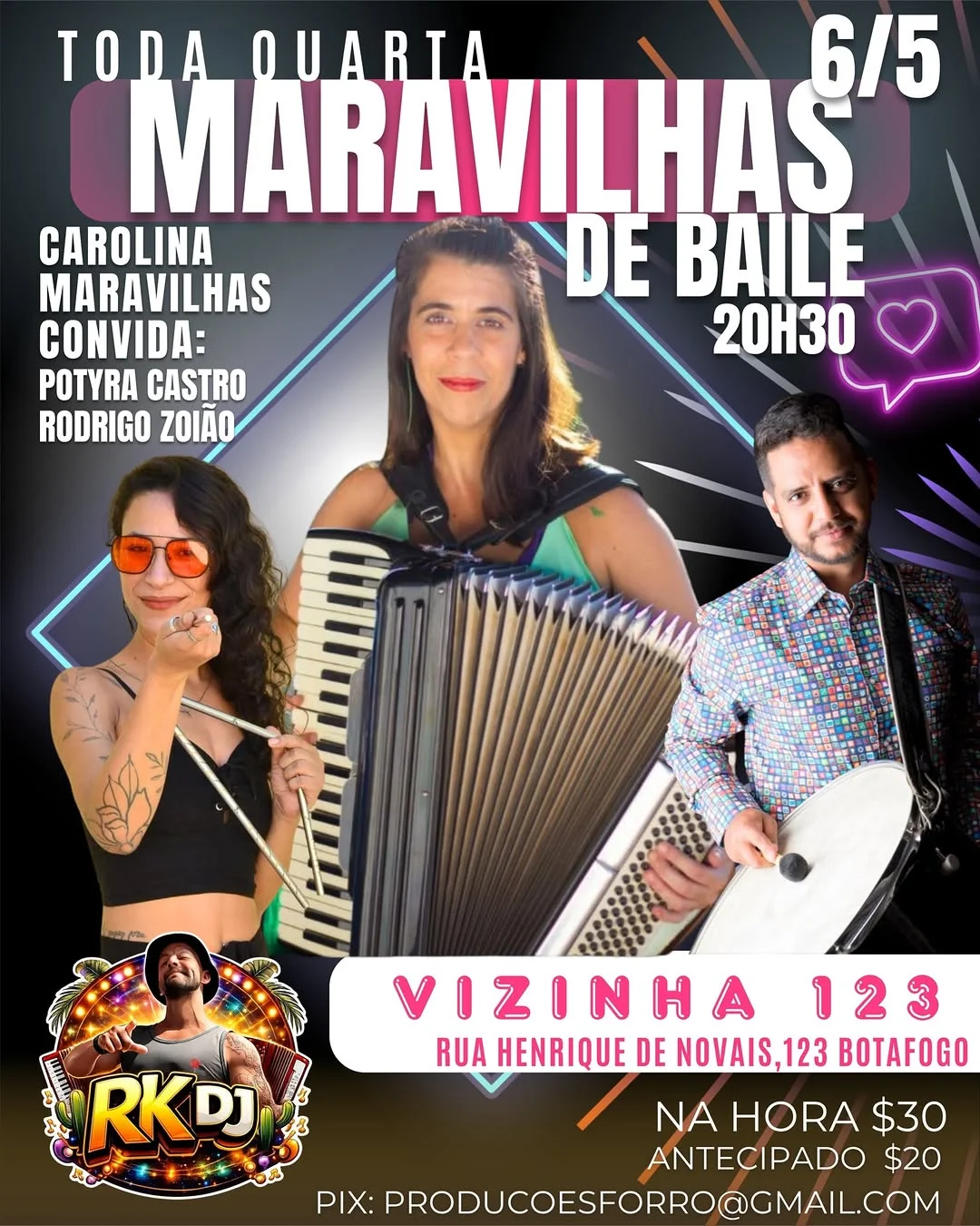 Flyer: Maravilhas de Baile