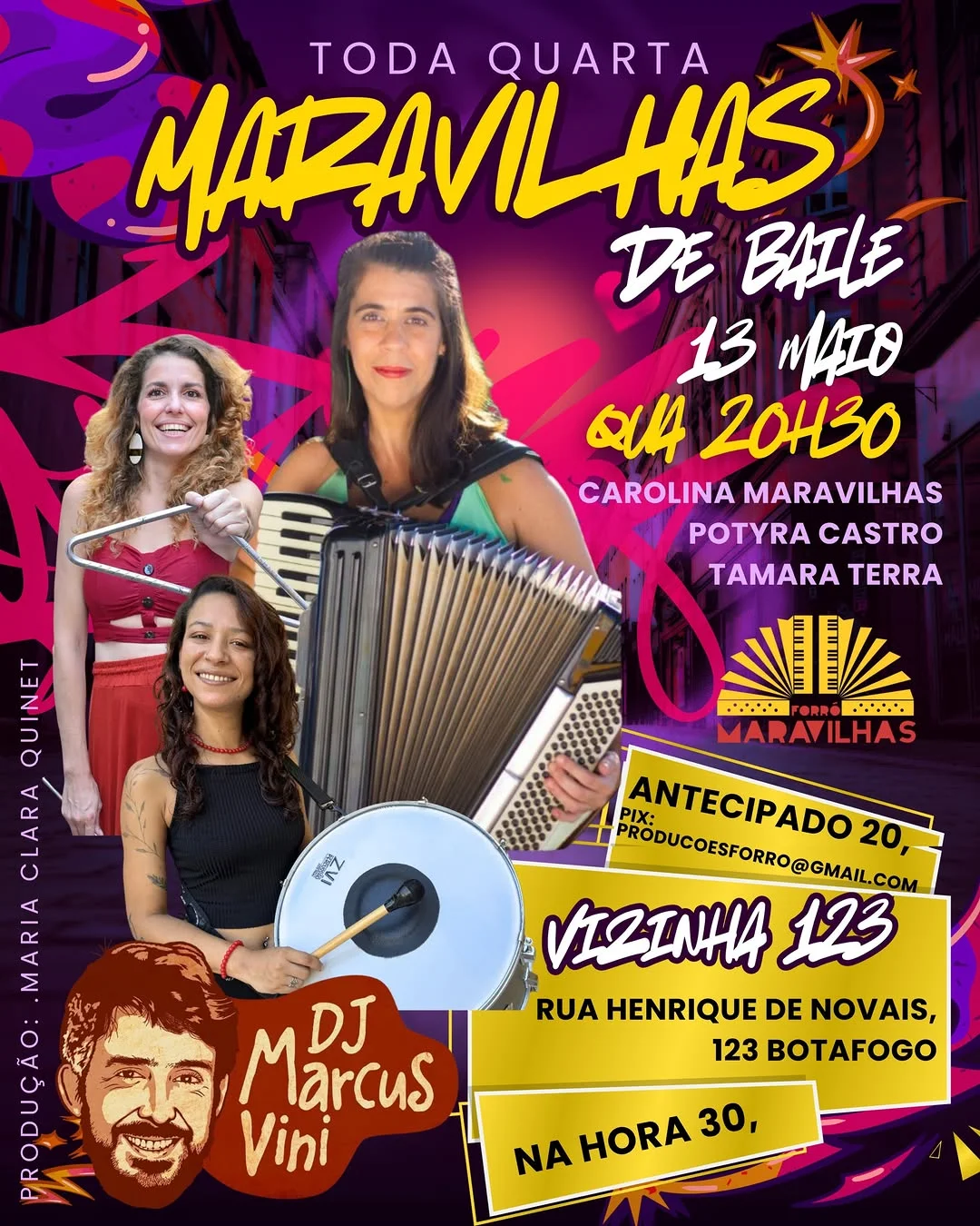 Flyer: Maravilhas de Baile