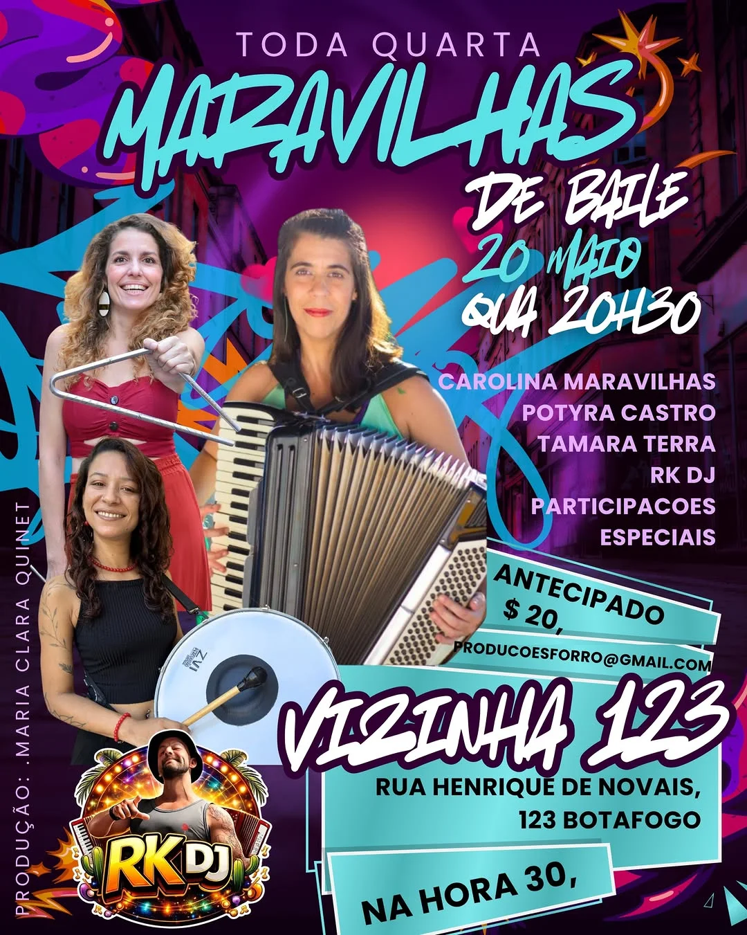 Flyer: Maravilhas de Baile