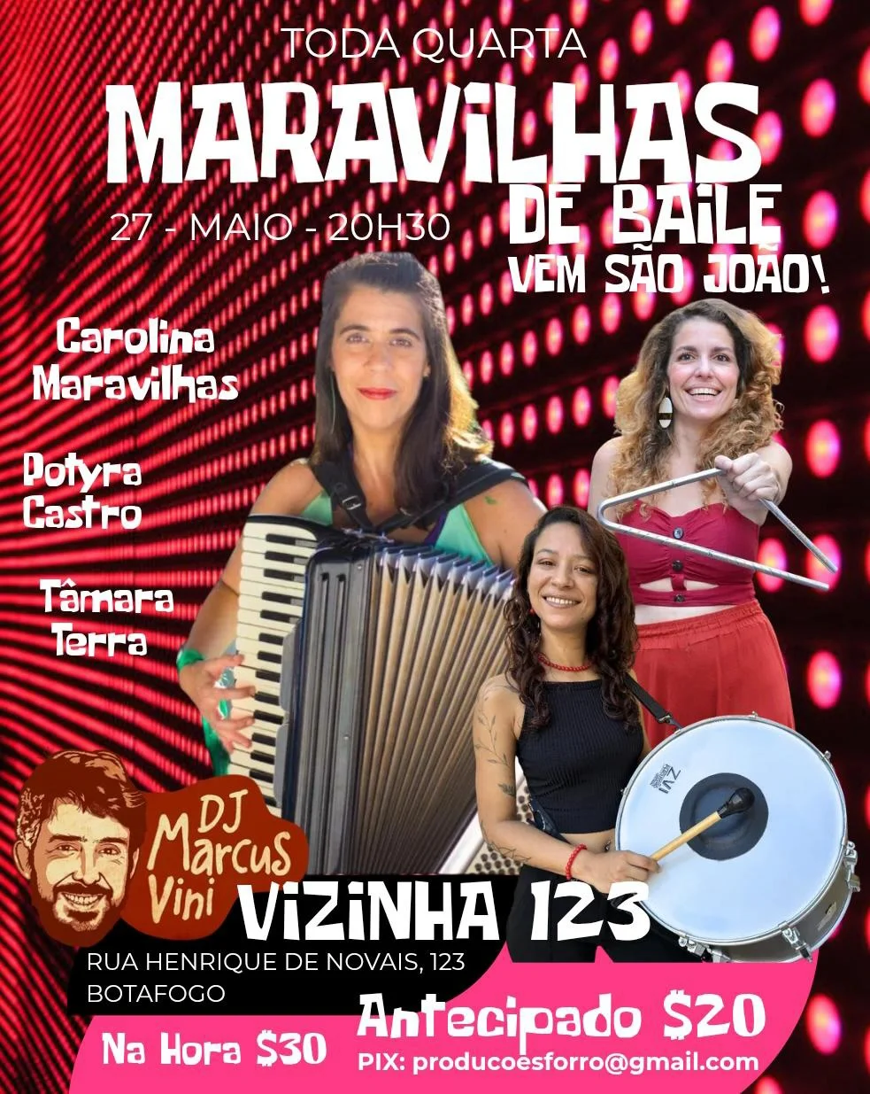 Flyer: Maravilhas de Baile