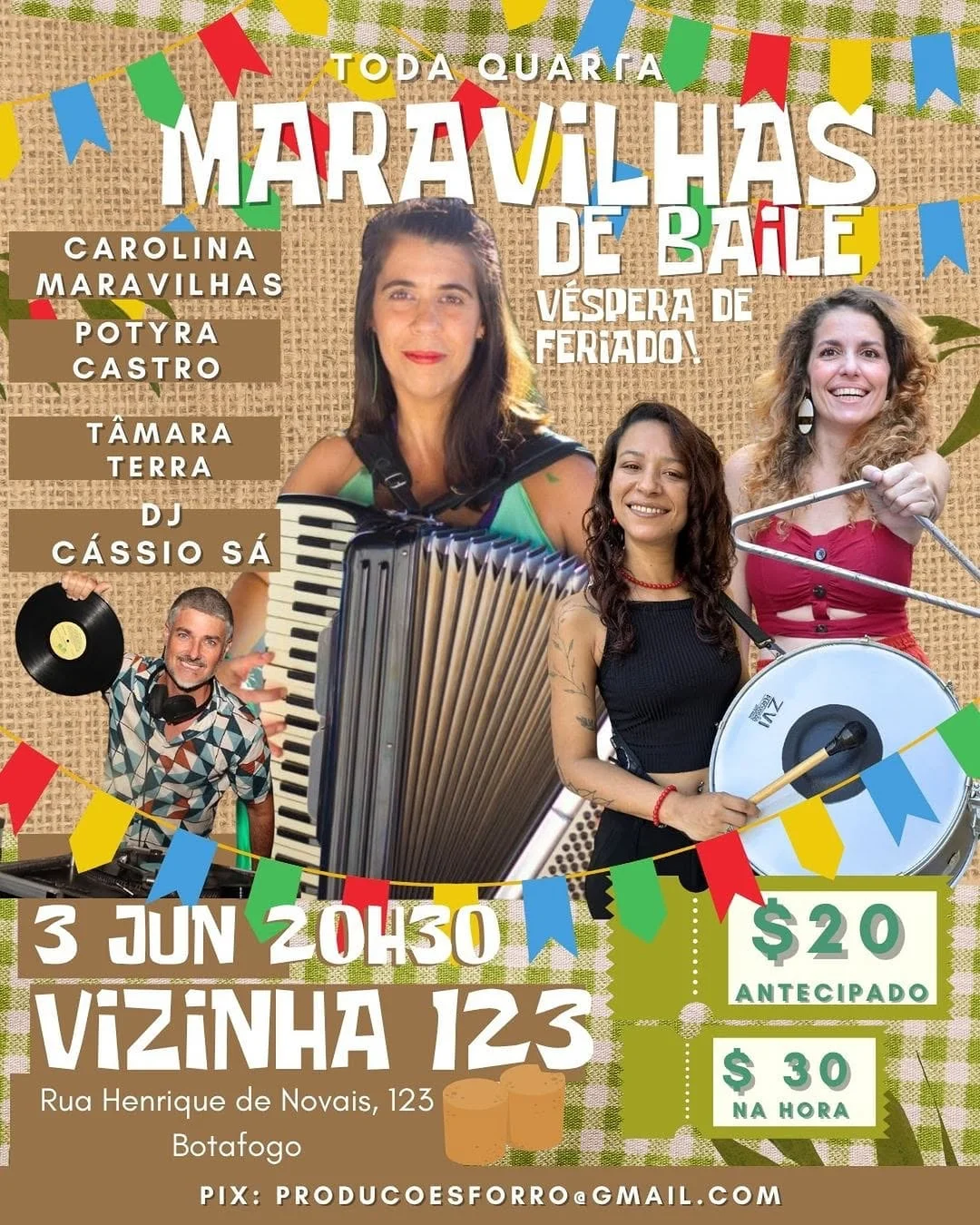 Flyer: Maravilhas de Baile
