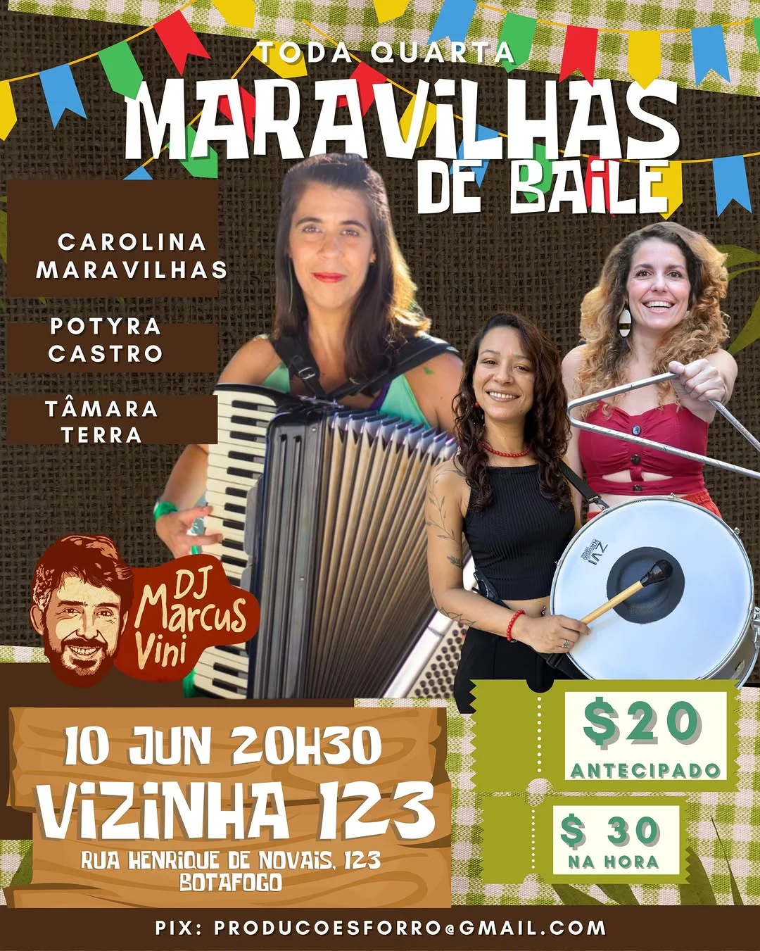 Flyer: Maravilhas de Baile