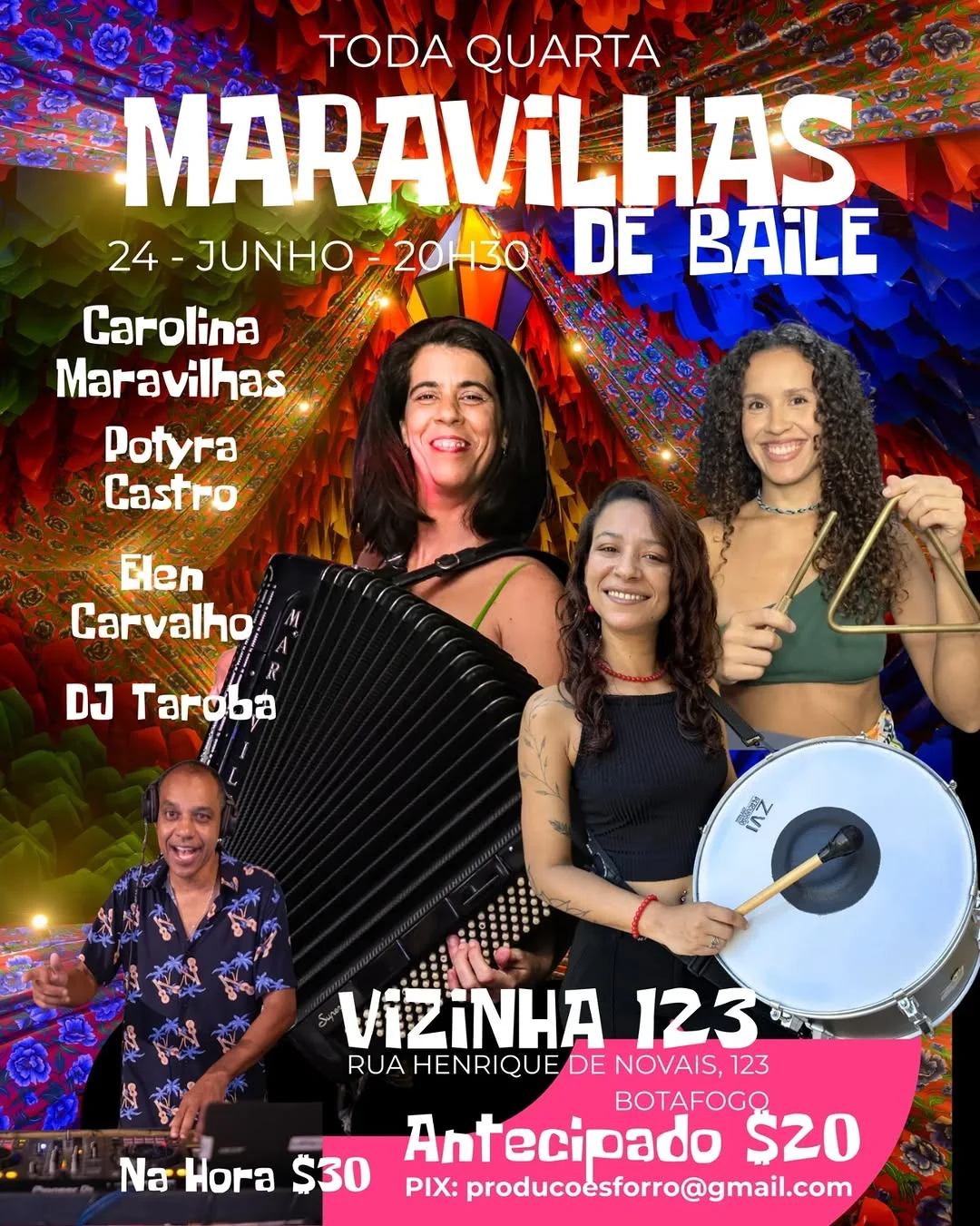 Flyer: Maravilhas de Baile