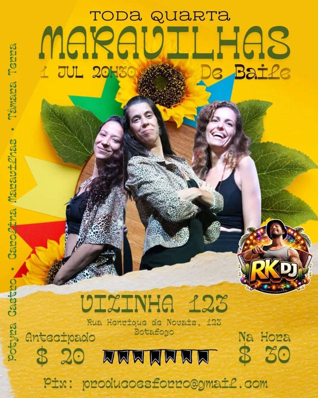 Flyer: Maravilhas de Baile