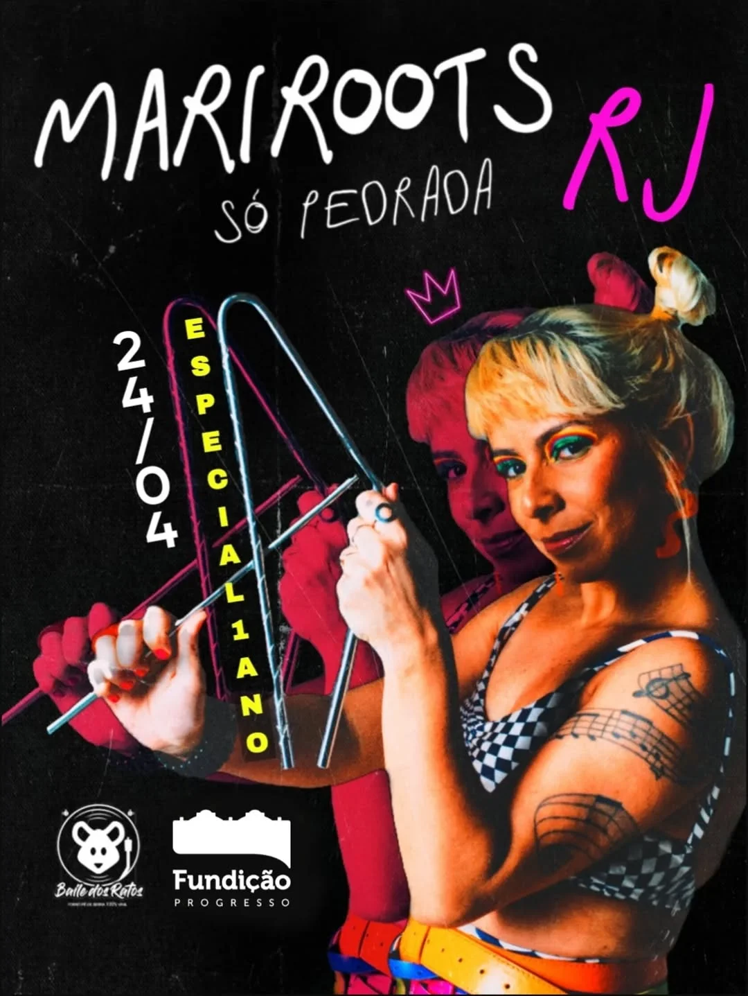 Flyer: Mariroots o baile