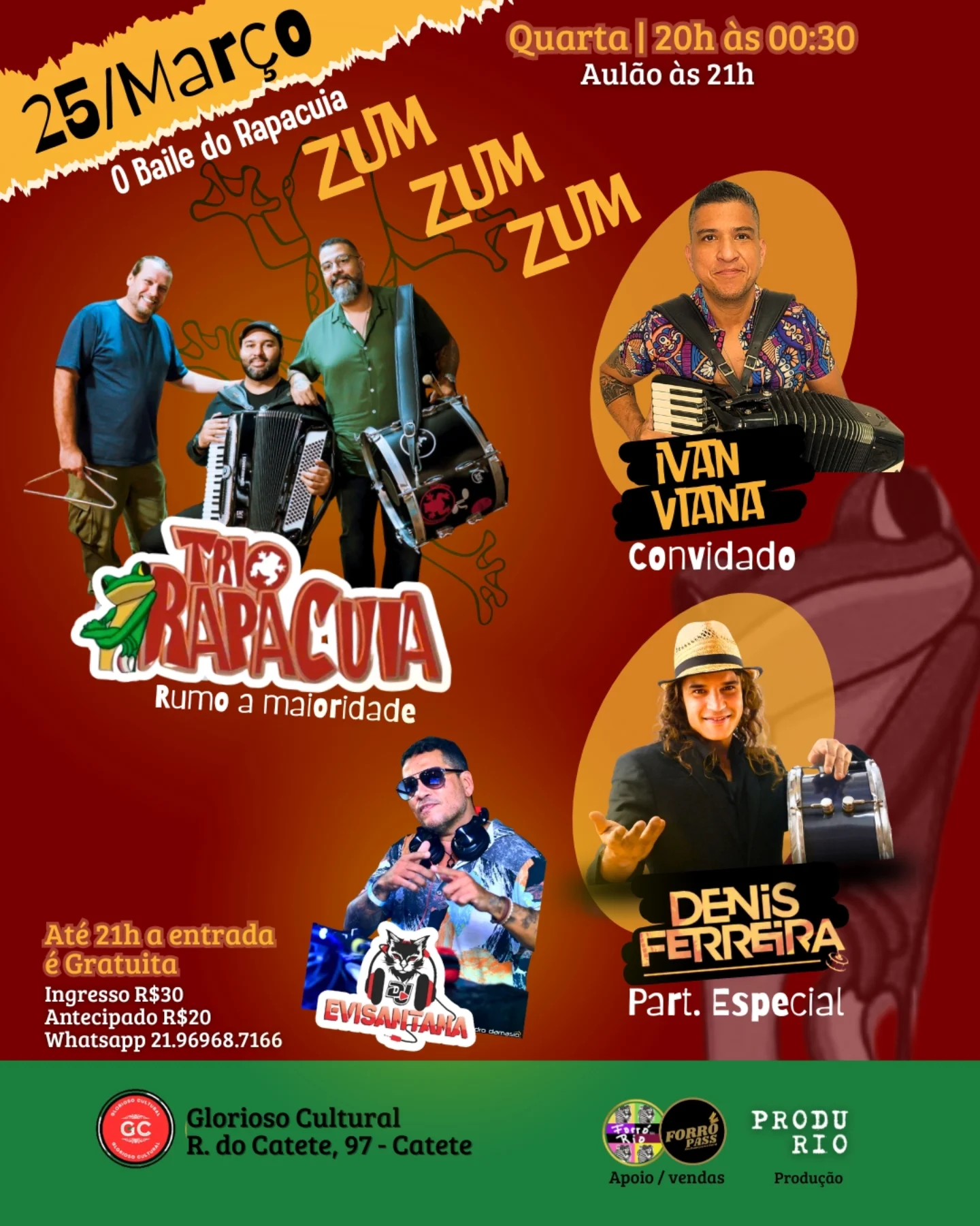 Flyer: O Baile do Rapacuia