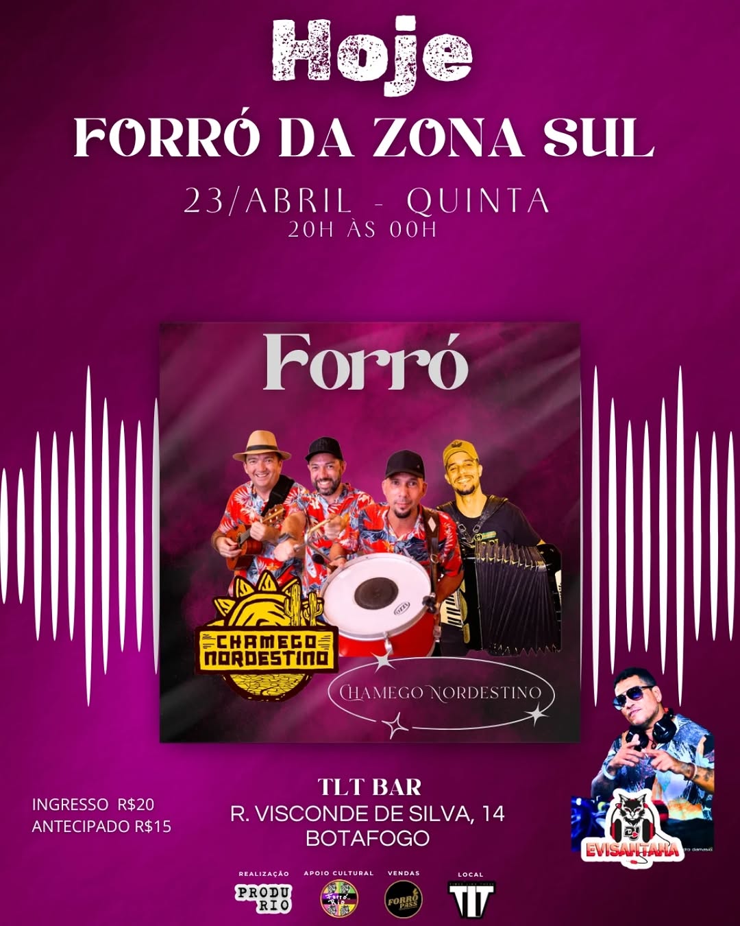 Flyer: Forró da Zona Sul